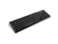 Teclado Básico Multilaser Slim Laser USB Preto