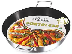 Paellera Fortaleza 45cm Black Interno - 0