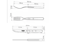 Conjunto para Churrasco Tramontina Polywood Vermelho - 12 Peças - 3