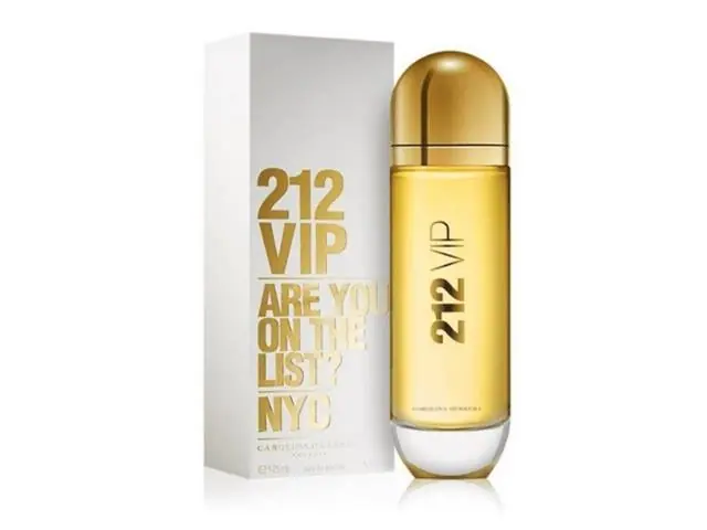 Perfume Feminino 212 VIP Carolina Herrera Eau de Parfum 125mL