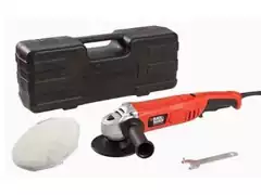 Politriz Elétrica Profissional 600W Black & Decker com Maleta - 0