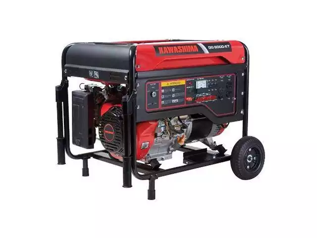 Gerador Kawashima GG6000-ET380 a gasolina 6,0KW TRIFASE