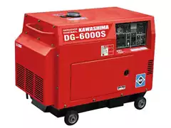 Gerador DG-6000S diesel 5,0kw fechado mot 10hp 406cc - 0