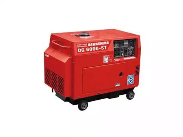 Gerador DG-6000ST-Trif 220V  fechado diesel 5,0kw