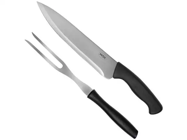 Conjunto do Assador MOR Preto com 2 Peças