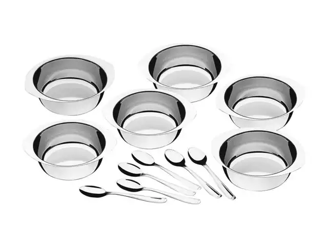 Kit para Sobremesa Tramontina em Aço Inox 12 Peças