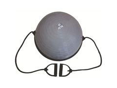 Meia Bola Bosu Ball Acte T19 com Extensor mais Bomba
