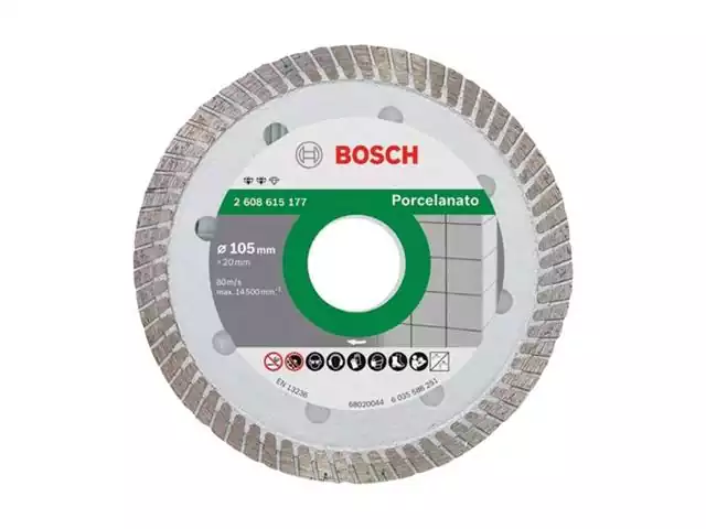 Disco Diamantado Bosch Turbo Fino para Porcelanato 105mm