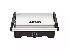 Grill e Sanduicheira Arno Dual Inox 1100W - 1