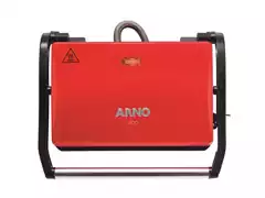 Grill e Sanduicheira Arno Compact Uno Vermelha 760W - 4