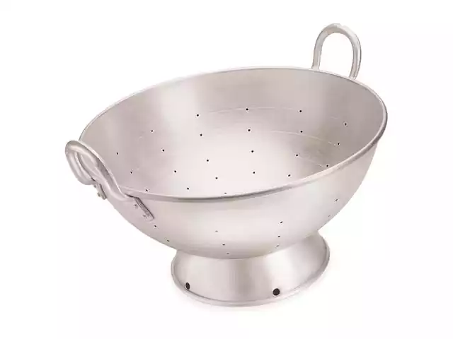 Escorredor para Macarrão Fortaleza Hotel em Alumínio N45