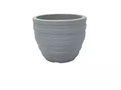 Vaso Inca Tramontina em Polietileno 46 cm Cimento - 1