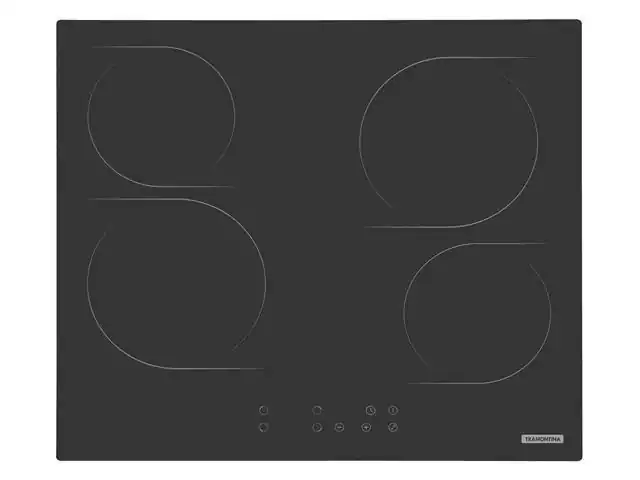 Cooktop Elétrico 4 Bocas Tramontina Square Touch 4EV 60 cm 220V