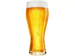 Jogo de Copos de Vidro para Cerveja Budweiser 4 Unidades de 400ML - 1