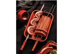 Espeto Duplo Tramontina para Churrasco 85cm - 1