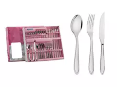 Faqueiro Tramontina Laguna com Facas para Churrasco em Aço Inox 30 pçs