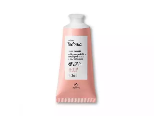 Desodorante Hidratante para Pés Noz Pecã e Karitê Tododia - 50ml