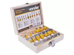 Jogo de Fresas Vonder para Madeira com 12 Peças - 0