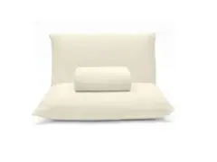 Jogo de Cama Queen Buettner Basic Rolinho Liso 202 Perola 3 Peças