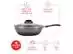Panela Wok Brinox Garlic com Tampa de Vidro Ø24cm 2,3 Litros Grafite - 1