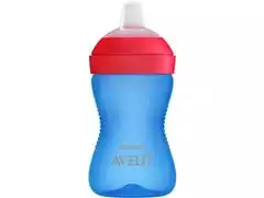 Copo de Transição Philips Avent com Bico de Silicone 300ml Azul - 0