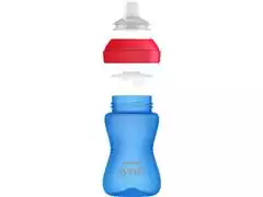 Copo de Transição Philips Avent com Bico de Silicone 300ml Azul - 1