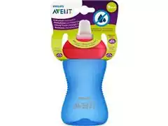 Copo de Transição Philips Avent com Bico de Silicone 300ml Azul - 3