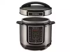 Panela de Pressão Elétrica Digital Mondial Master Cooker 5L Inox - 2