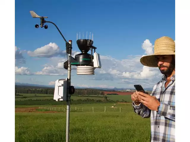 Estação Meteorológica PRO Agrosystem + Rad. Solar e UV | Davis - Wi-Fi