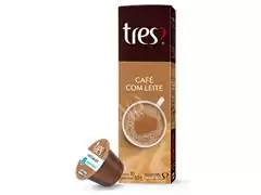 Cápsulas Três Corações Café com Leite