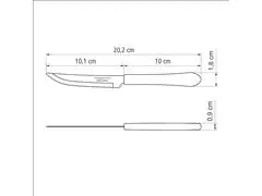 Conjunto de Facas para Churrasco Tramontina Leme Preto 3 Peças - 2