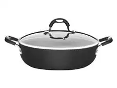 Panela de Arroz Tramontina Mônaco Induction Antiaderente Preto 28CM - 0