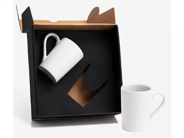 Kit de Canecas em Cerâmica Branca 230ML