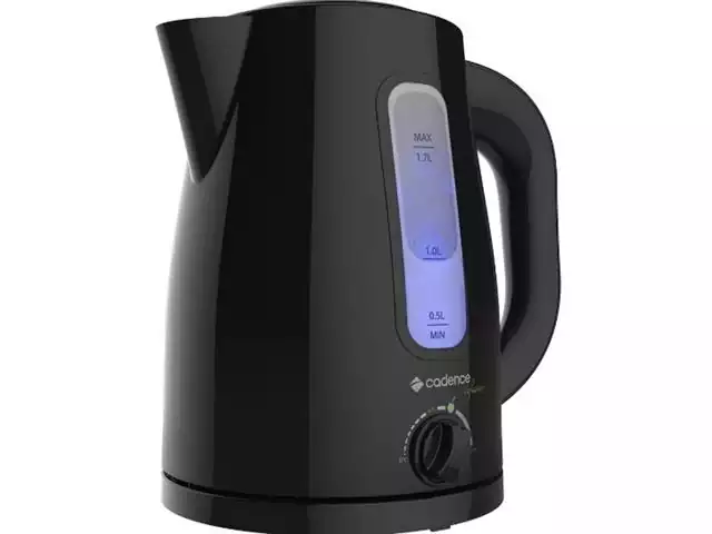 Chaleira Elétrica Cadence Infusion Preta 1,7 Litros