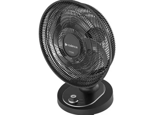 Ventilador 2 em 1 Cadence Turbo Conforto Black