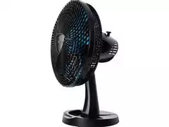 Ventilador de Mesa Cadence New Windy 30CM Preto e Azul - 4