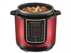 Panela de Pressão Elétrica Digital Mondial Master Cooker Red 3L - 1