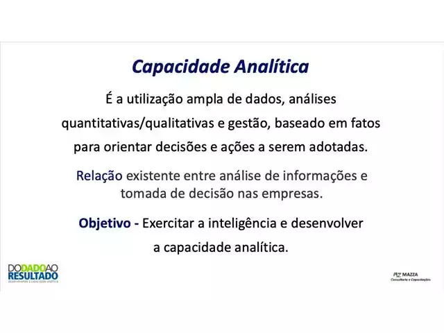 Desenvolver a capacidade analítica - Mazza Consultoria - 1