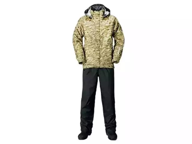 Conjunto Jaqueta e Calça Impermeável Shimano Camuflado PP