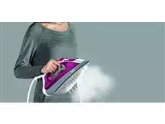 Ferro a Vapor Elétrico Arno Steamgliss Base Cerâmica Rosa - 3