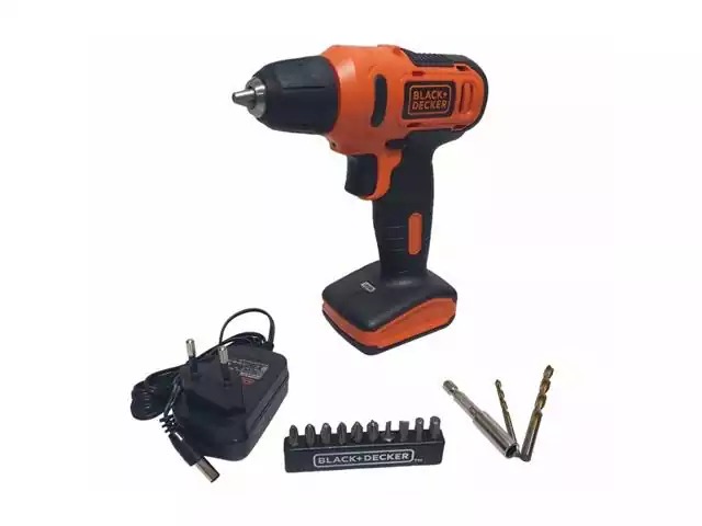 Parafusadeira e Furadeira Black&Decker 3/8 12V Bivolt com13 Acessórios