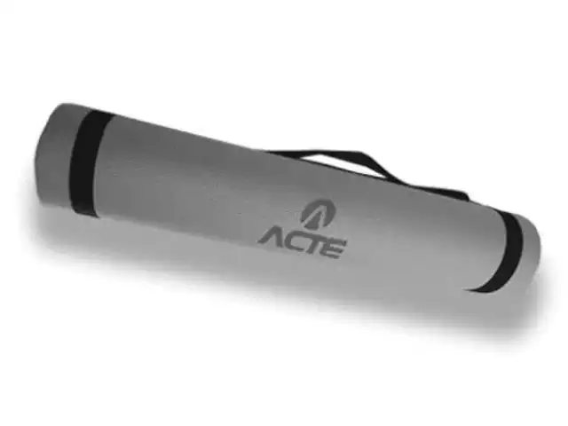 Tapete Acte Sports para Yoga Mat Nacional Cinza