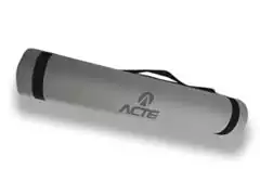 Tapete Acte Sports para Yoga Mat Nacional Cinza - 0