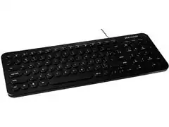 Teclado Multimídia Multilaser TC234 Teclas Redondas USB Preto - 1