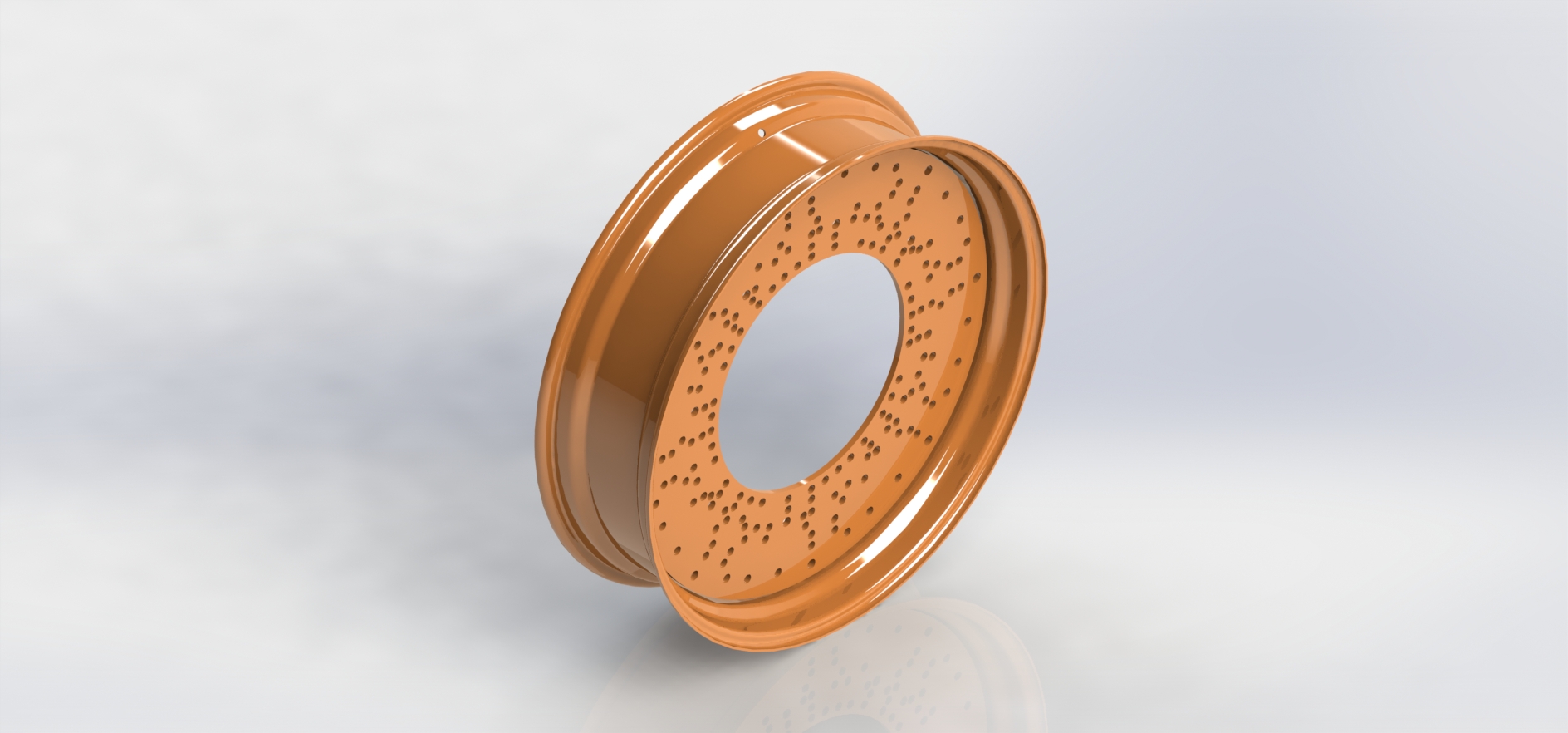 ARO W 10" x 38" MULTIFURO/515 (LARANJA)