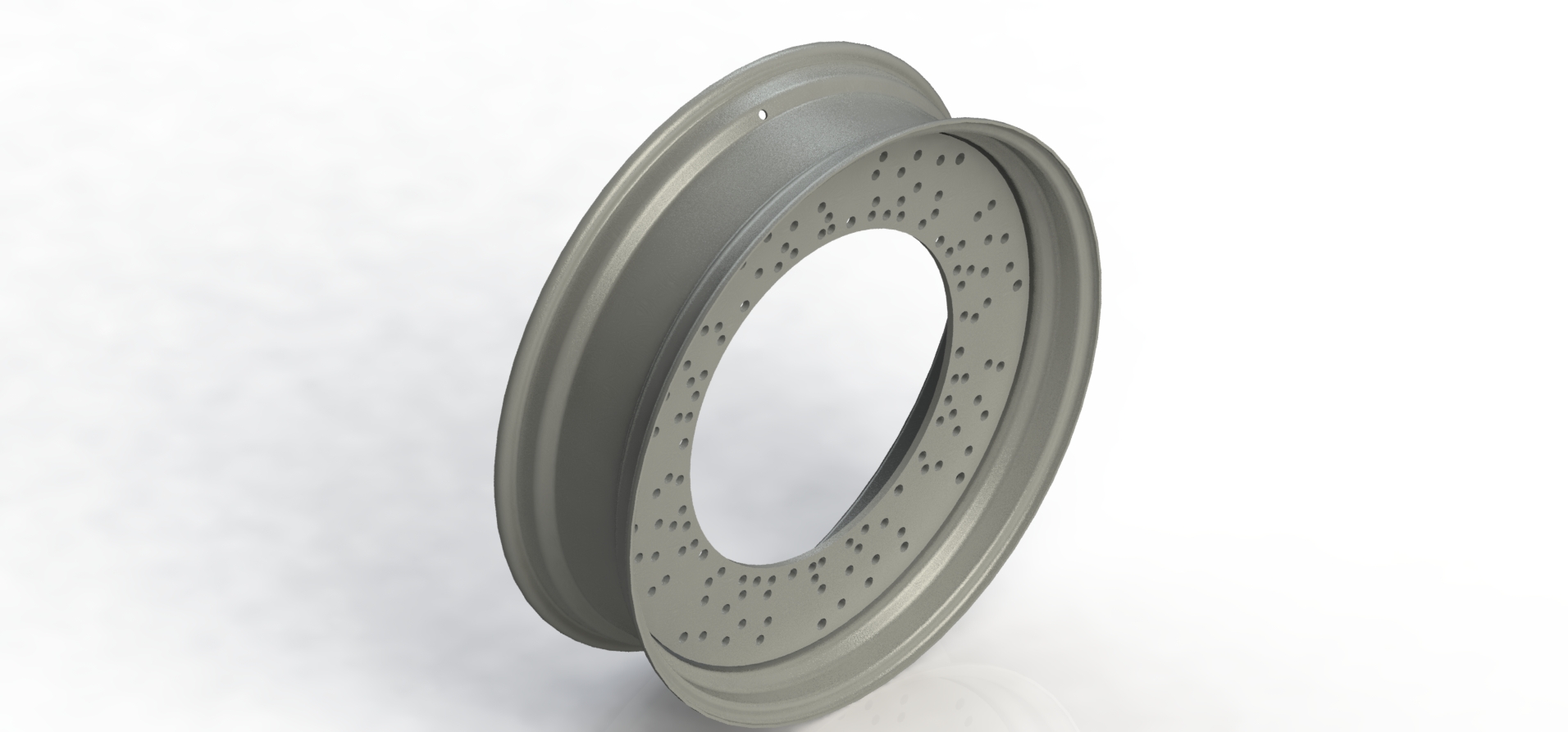 ARO W 10" x 38" MULTIFUROS (CINZA FUM) 