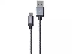 Cabo com Conector Philips Tipo USB para Micro USB Prata 120CM - 0