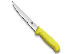Faca para Desossar Victorinox cabo Fibrox Amarelo 15CM
