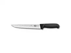 Faca Profissional Victorinox com Sulcos Preta 20CM - 1