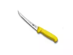 Faca para Desossar Victorinox Lâmina Curva cano Fibrox Amarelo 15CM - 0